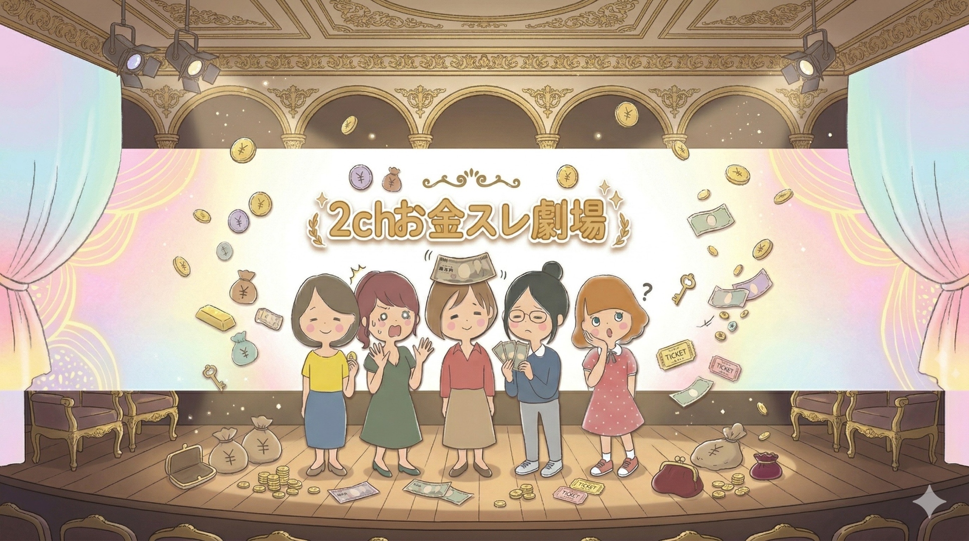 2ちゃん劇場 ゆったりお金まとめ